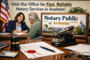 Notary Public of Anaheim
